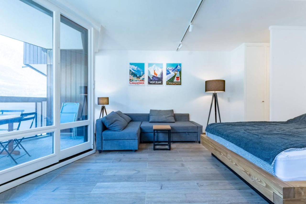 Charming Studio With Balcony And View In Chamonix Luaran gambar